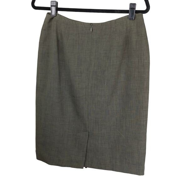 Larry Levine Suits Green 3 pc Set Blazer Skirt Pants 10 - Picture 3 of 9